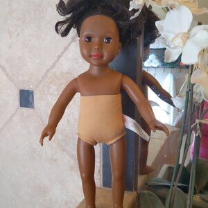 Ikuzi 18-inch Fashion Doll - Dark Brown Skin Tone African American Doll